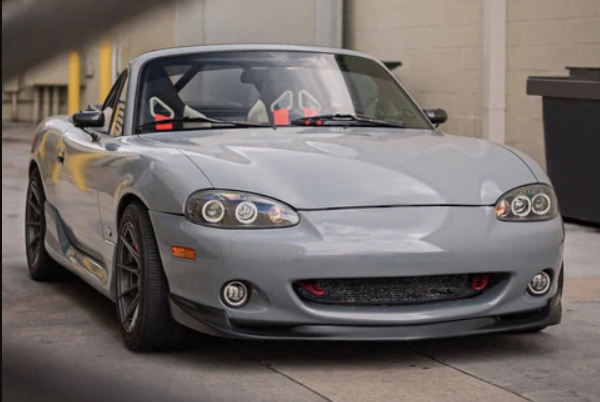 Mazda Miata / Mx-5 / Roadster GV Style Front Lip (NB) - Plastic