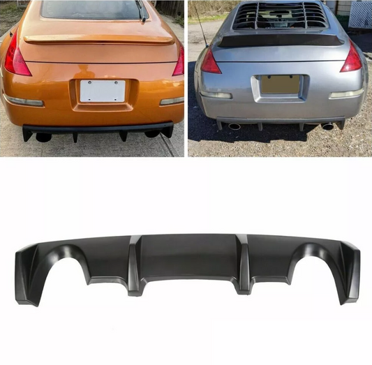 Nissan 350z / Fairlady Z / Z33 J Style Rear Diffuser