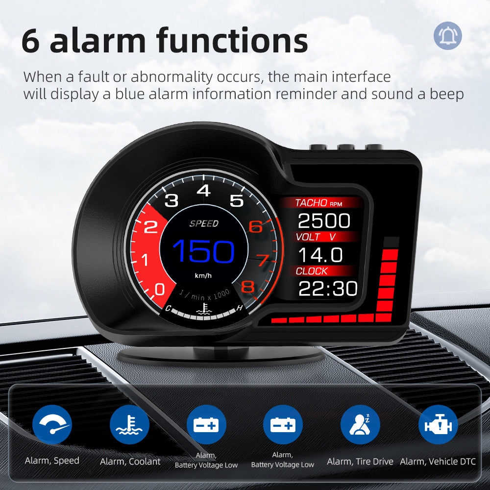 OBD2 Car Display Unit / Multi-Gauge / Heads Up Display