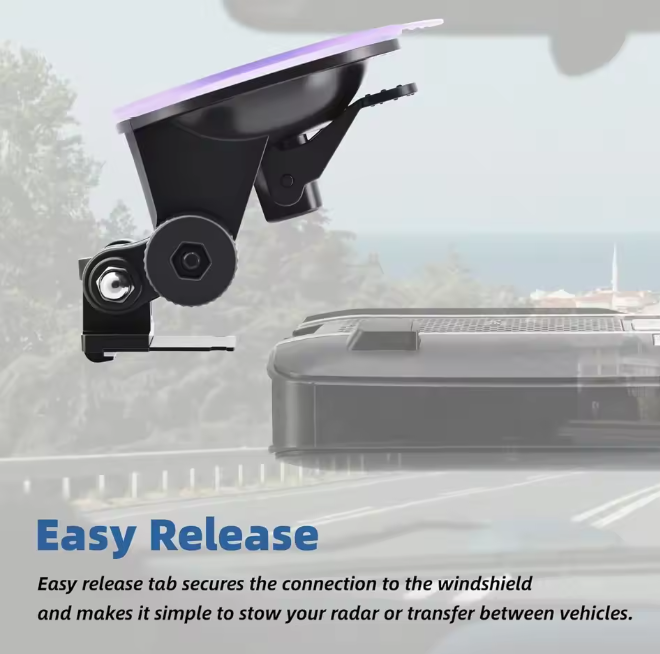 Passport Escort MAX / MAX II / MAX 360 Radar Detector Windscreen Mount - Boosted Kiwi