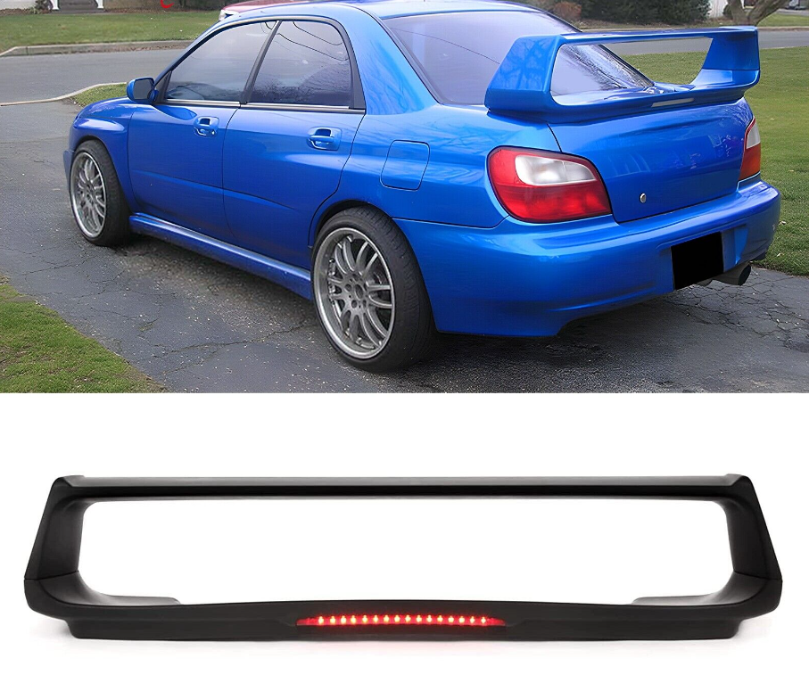 Subaru Impreza WRX STI GDB Large OEM Style Rear Wing / Spoiler (Plastic)