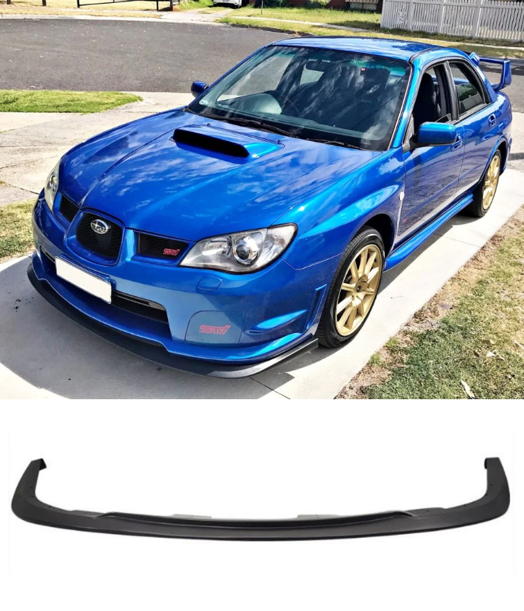 Subaru Impreza WRX STI Hawkeye OEM Style Front Lip (V10 2005 - 2007) - Plastic