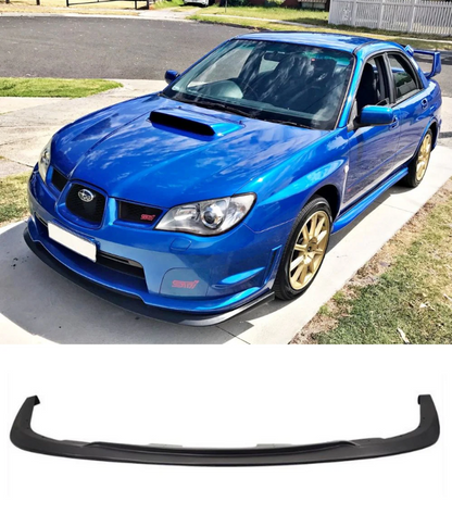 Subaru Impreza WRX STI Hawkeye OEM Style Front Lip (V10 2005 - 2007) - Plastic