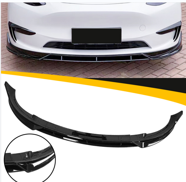 Tesla Model Y Front Bumper Splitter / Lip (2019 - 2022)