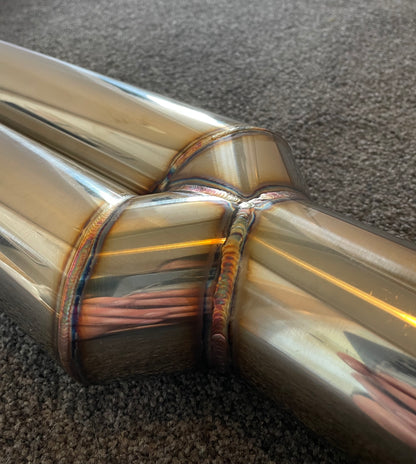 Stainless Steel 3" (76mm) Shotgun Exhaust Tip (High Quality Stainless Steel)