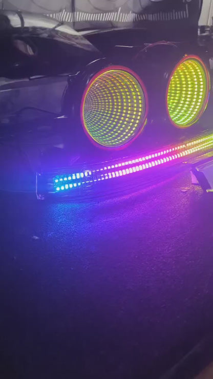 Custom Addressable LED Nissan R33 Infinity Tail Lights
