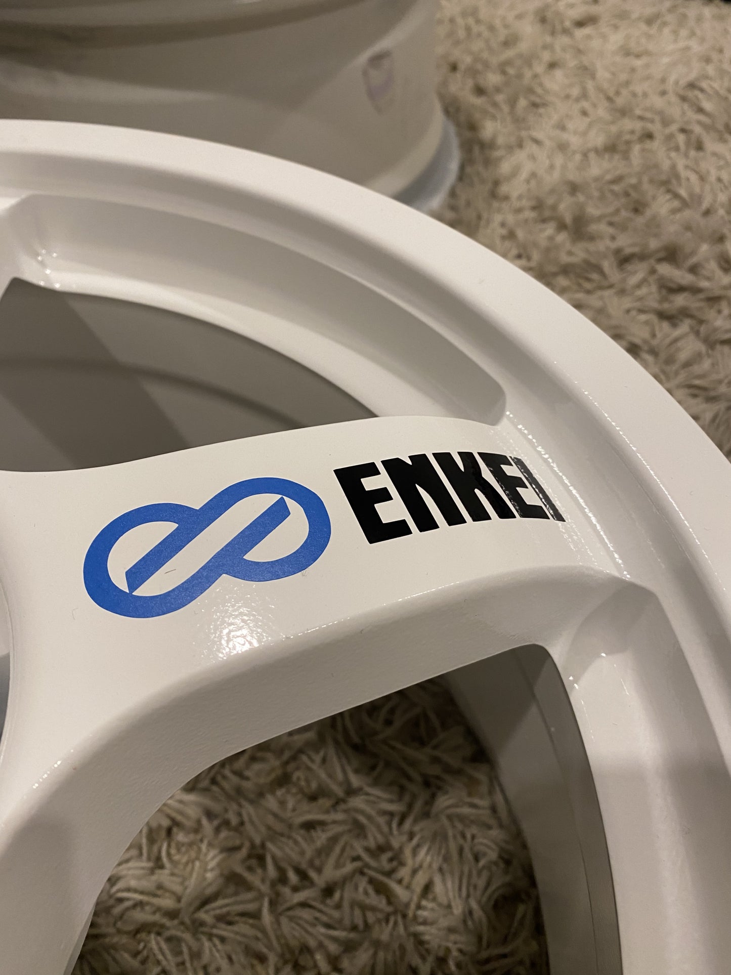 Enkei WRC Tarmac Evo Rim Stickers / Decals - Boosted Kiwi