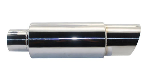 Big Bore Exhaust Tip / Muffler (2.5" to 3.5") - Multiple Colours & Tip Angles - Boosted Kiwi