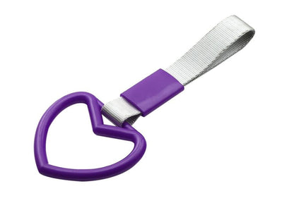 Bosozoku / Tsurikawa Style Drift Charm / Hang Ring Heart (Multiple Colours)