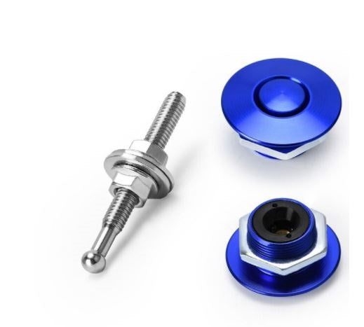 Pushlock Quick Release Bumper / Bonnet Fasteners (Multiple Colours) - Boosted Kiwi
