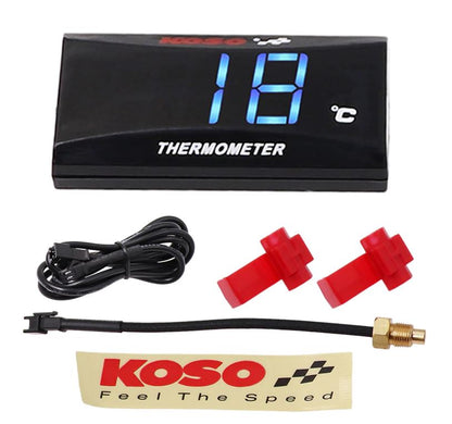 Digital Water Temp Gauge / Display - Multiple Colours - Boosted Kiwi