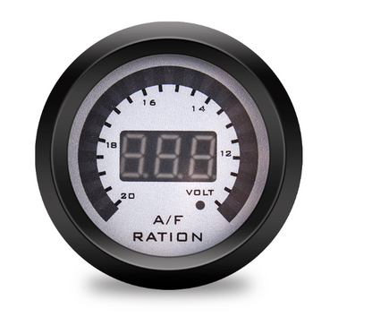 52mm Digital Grey Face Gauges