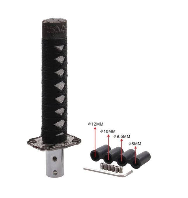 Katana / Samurai Shift Knob (Multiple Colours) - Boosted Kiwi