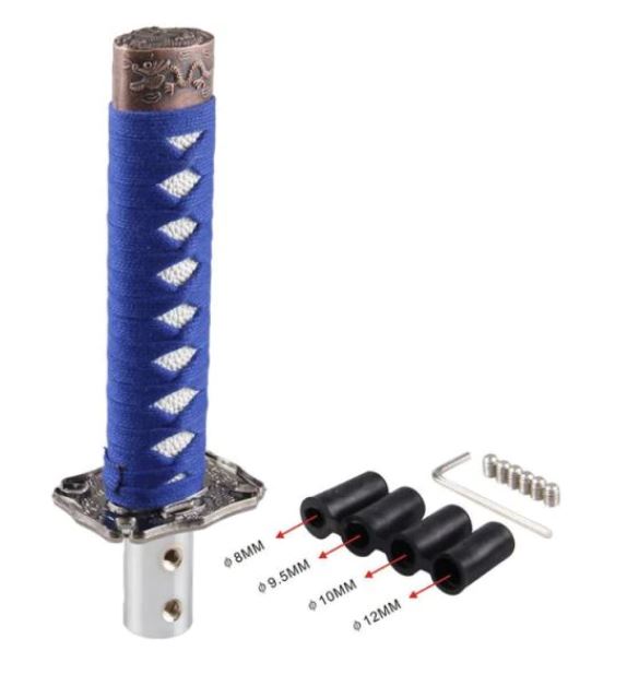 Katana / Samurai Shift Knob (Multiple Colours) - Boosted Kiwi