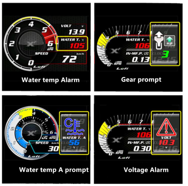 OBD2 Car Display Unit / Multi-Gauge / Heads Up Display - Boosted Kiwi