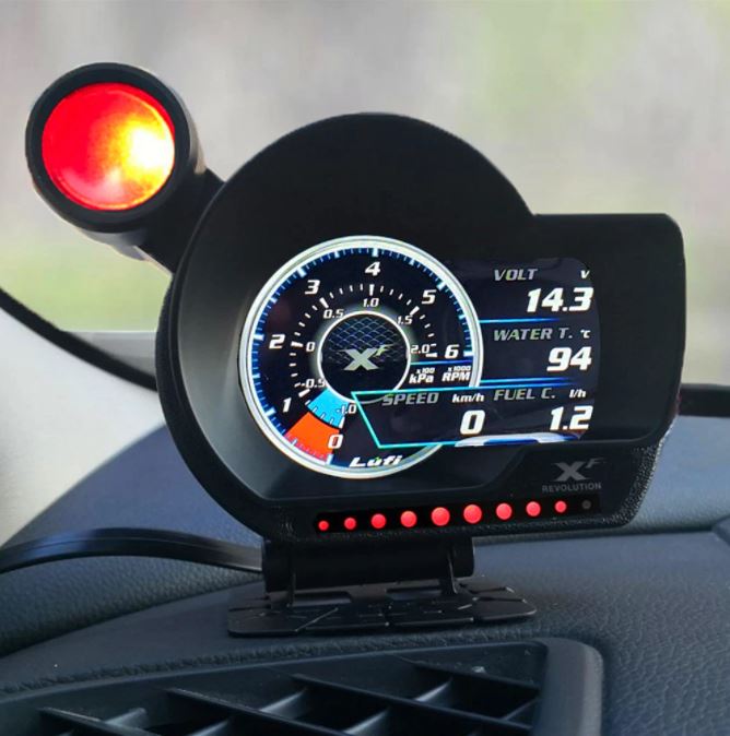 OBD2 Car Display Unit / Multi-Gauge / Heads Up Display - Boosted Kiwi