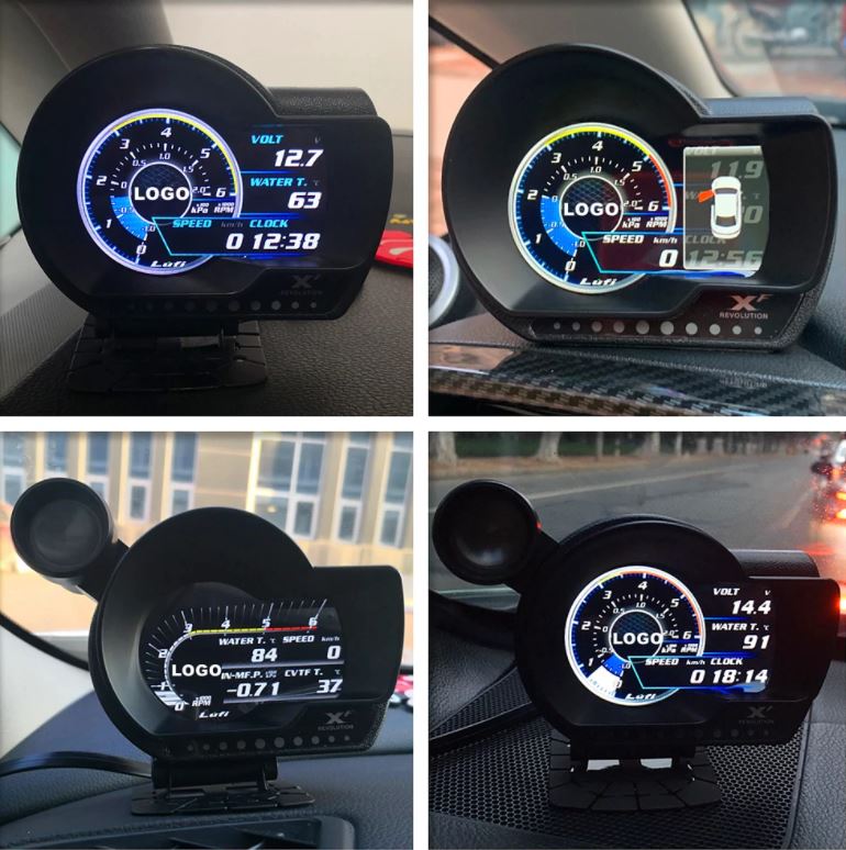 OBD2 Car Display Unit / Multi-Gauge / Heads Up Display – Boosted Kiwi