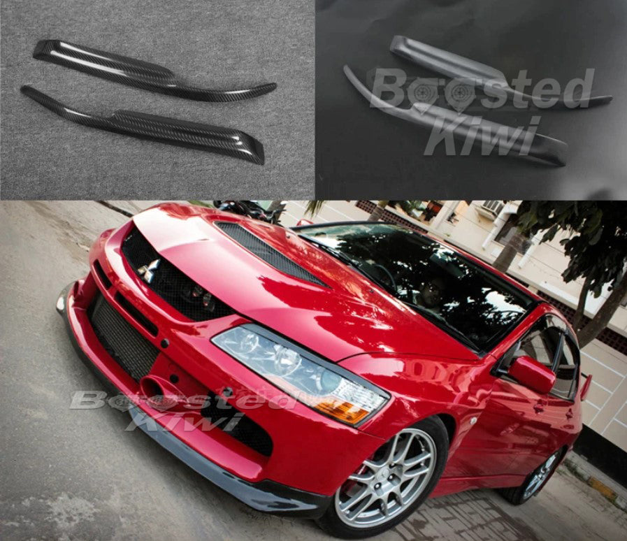 Mitsubishi Lancer Evo / Evolution 7 - 9 (CT9A) Eyelids Covers - Boosted Kiwi