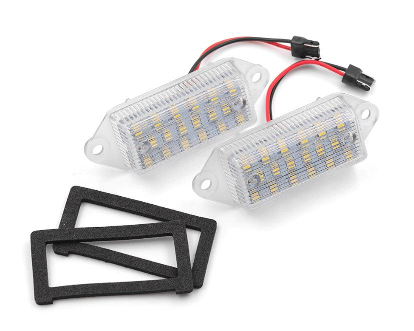 Evo x shop license plate light