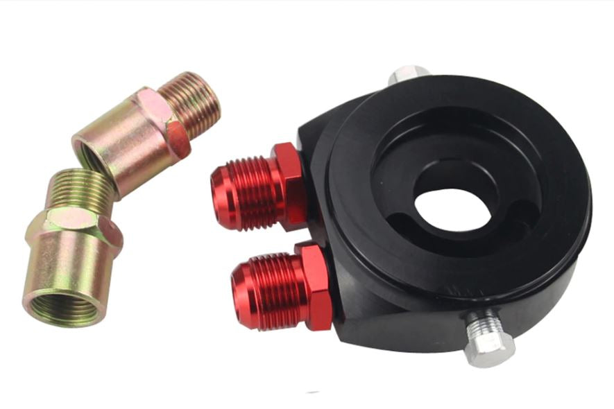 BK001 Oil Cooler Sandwich Plate Adapter - Multiple Colours - Boosted Kiwi