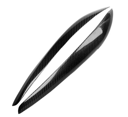 Nissan R34 Skyline Eyelids / Headlight Covers - Carbon Fiber - Boosted Kiwi
