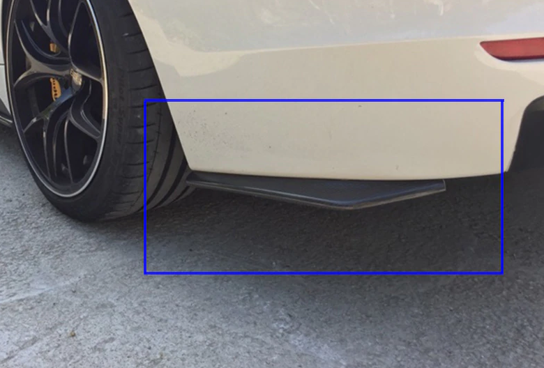 Universal Rear Bumper Lips / Winglets / Canards / Extensions - Boosted Kiwi