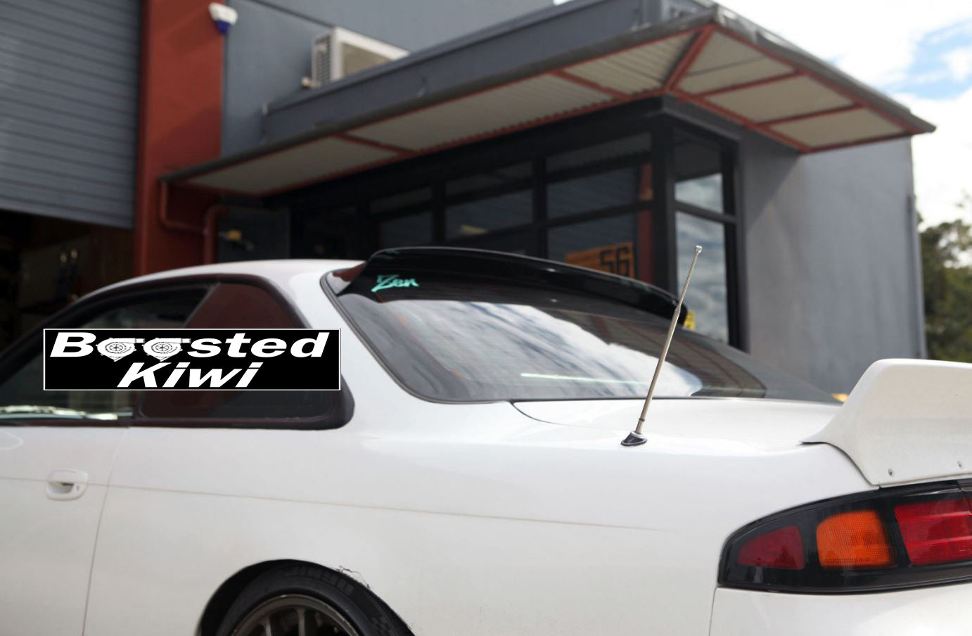 Nissan S14 / 200SX Roof Spoiler (Plastic) - Boosted Kiwi