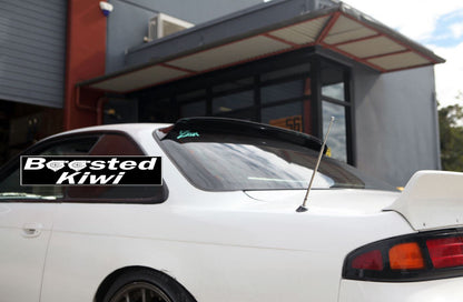 Nissan S14 / 200SX Roof Spoiler (Plastic) - Boosted Kiwi