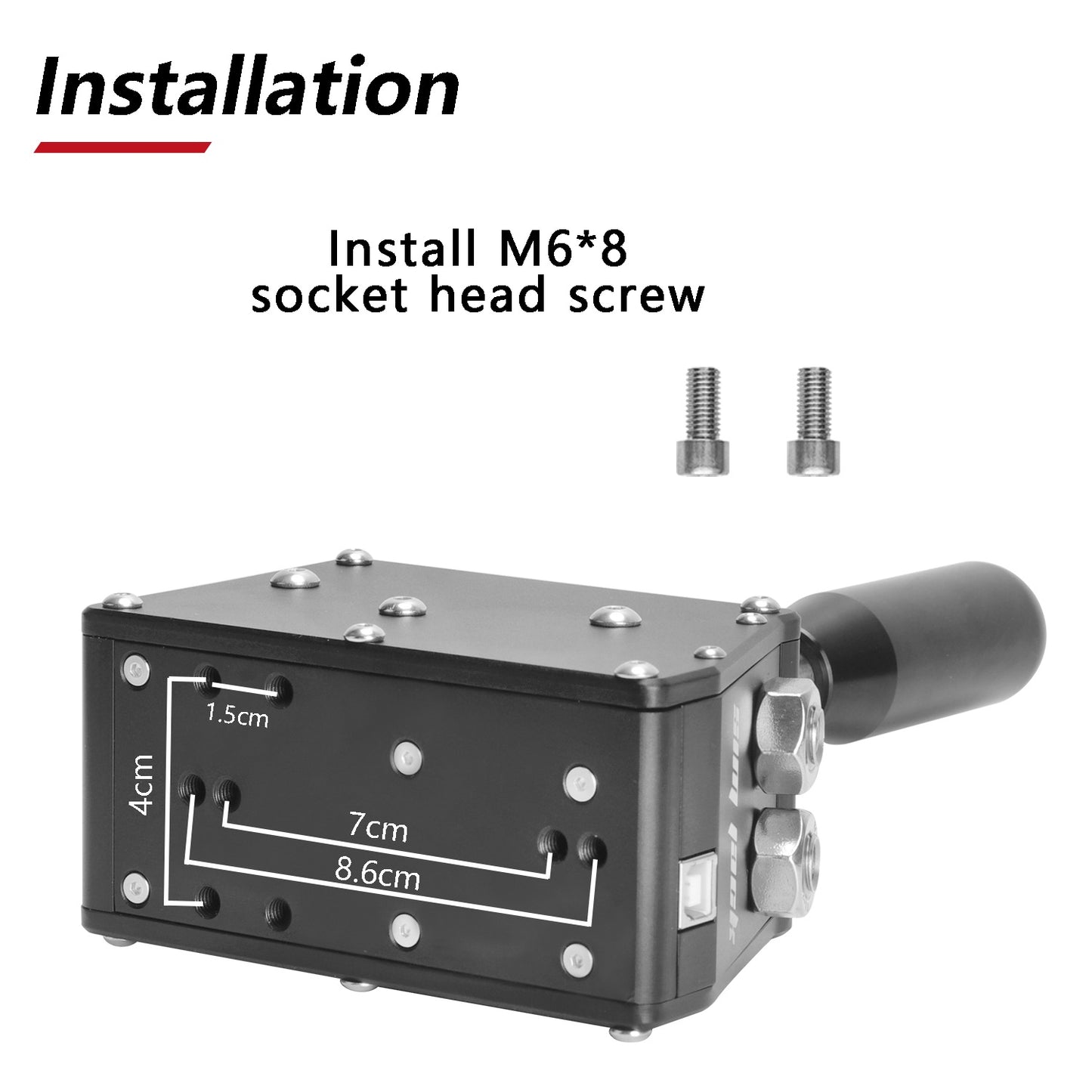 High Quality Sim Racing Sequential / Rally Shifter - Adjustable