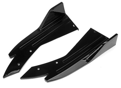 Universal Spiked Rear Bumper Lips - Black or Carbon - Boosted Kiwi