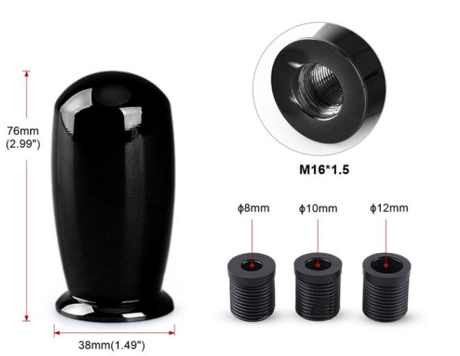 Universal Aluminium Thicc Shift Knob / Gear Knob