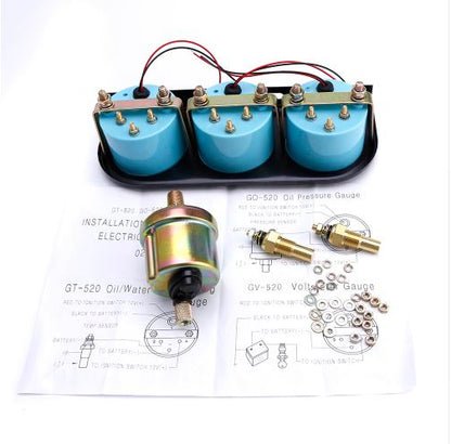 Triple Gauge Kit (Oil P, Oil T, Water T) - Boosted Kiwi