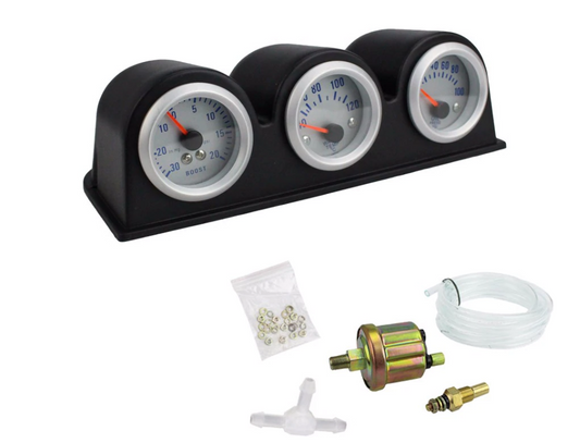 Triple Gauge Kit (Boost, Water T, Oil P) - Boosted Kiwi