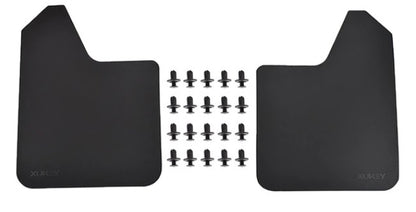 Red Mud Flaps For Subaru Impreza WRX STI Legacy – Universal Fit Splash Guards, PVC, Bolt-On, 6-Month Warranty