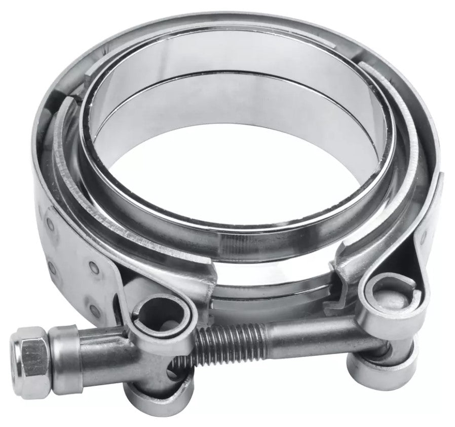 Stainless Steel V-Band Clamp Kit (3", 3.5", 4.0") - High Quality