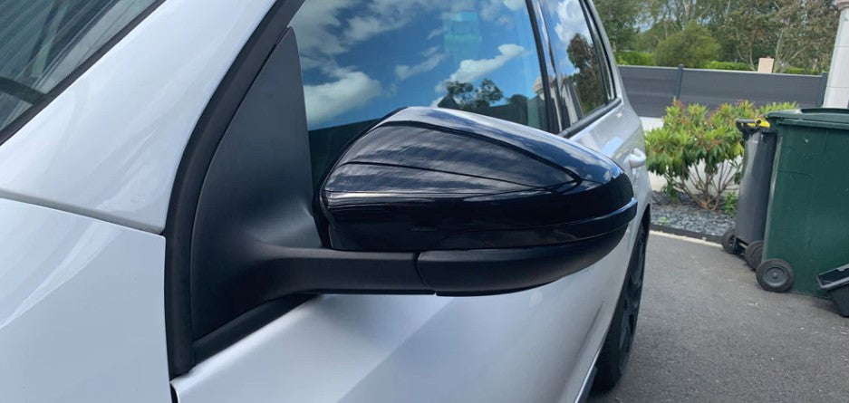Volkswagen VW Golf /GTI Mk6 Wing Mirror Covers - Carbon or Black - Boosted Kiwi
